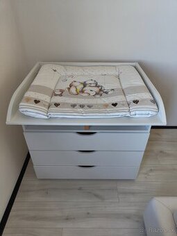 Prebaľovacia komoda