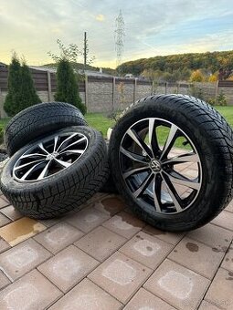 Predám alu disky 7x18 5x112 a zimné pneumatiky 235/55R18