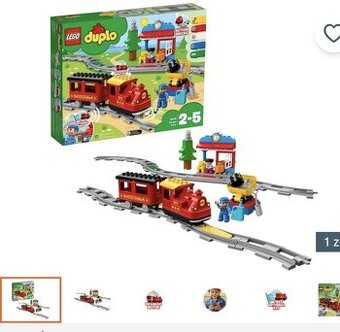 Lego duplo vlacik plus zbytok sada