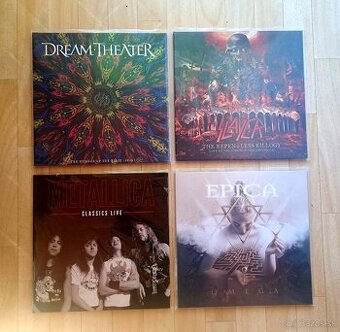 LP-Metallica,Slayer ,Epica