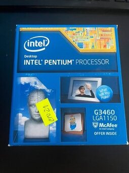 Intel Pentium G3460 – Factory Sealed, LGA1150, Nový v krabic