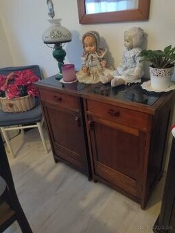 Staré nočné stolíky 2 ls