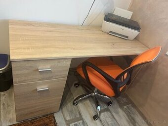 Predám písací stôl a organizér