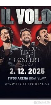 Il Volo - 2 vstupenky