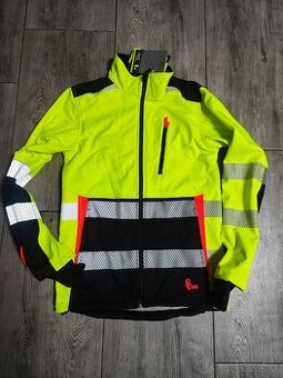 Softshellová reflexná pracovná bunda Benson M