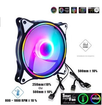 Ventilátory do PC 120mm - 1