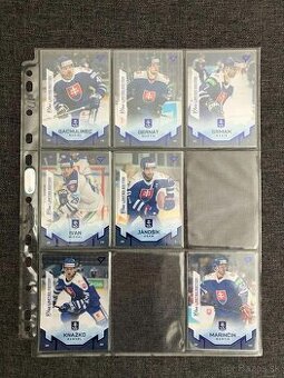 Hokejové karty / kartičky Hokejové Slovensko 2022 Blue