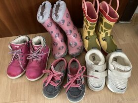Dievčenská obuv na jar veľ. 21 - 1