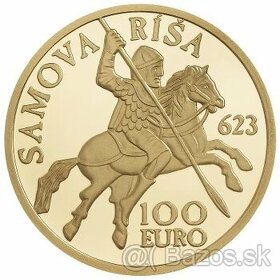 Zlatá minca Vznik Samovej ríše - 1