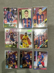 Futbalové karty hráčov FC Barcelona (2)