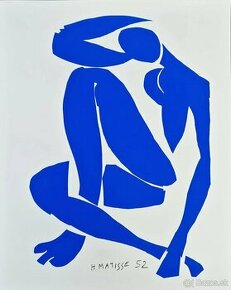 Henri Matisse - Modrý akt IV (bez rámu) - 1