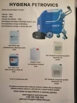 Čistiaci stroj