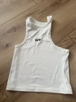 off white crop top