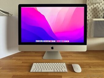 iMac Retina 5K, 27-palcový, Late 2015, 24 GB RAM + myš a klá