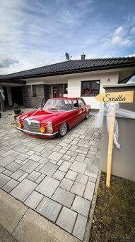 Svadobné auto Mercedes w115