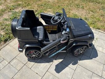 Elektrické autíčko Mercedes G63 AMG čierne