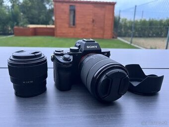 Sony Alpha A7 mark II objektív 28-70mm a 50mm