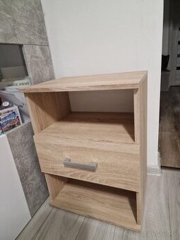 Nočný stolík, dub sonoma