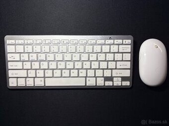 Klávesnica Bluetooth 3.0 Biela