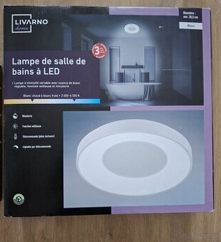 LIVARNO home Kúpeľňové LED svietidlo (biele)