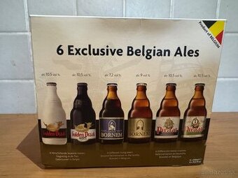 Zbierka belgickych pív