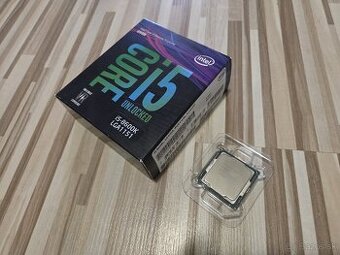 Procesor i5 8600K, 6 jadro 3.60 GHz (Turbo 4.30 GHz) 95W