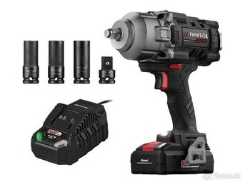 Úplne nový Parkside Performance rázový uťahovák C4 1898 Nm