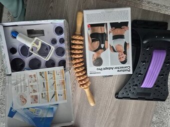 Pomôcky na chrbát, madeotareapiu, banky