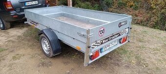 Privesny vozik 750kg s TP ,SPZ  247x122 cm