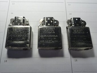 ZIPPO- náhradné časti