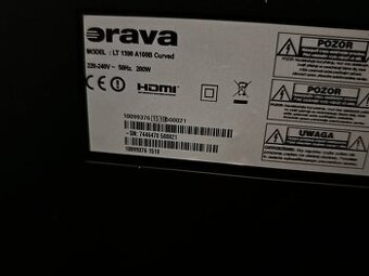 Na ND predám 3D LED 4K Ultra HD TV SMART  ORAVA  LT-1390 A10