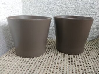 Kvetinace PAPAJA Ikea 3 ks / Na mačaciu trávu 2ks