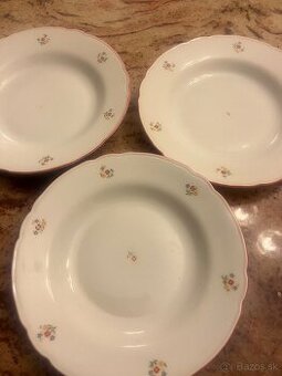 porcelánové taniere na doplnenie