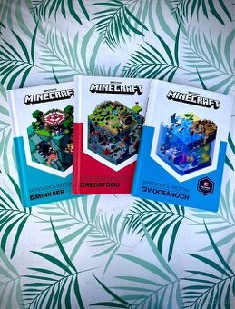 Minecraft dobrodružstvo na stránkach – 3 knihy v ponuke