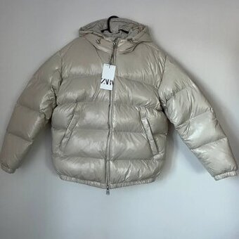 Zimná páperová puffer bunda ZARA