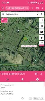 Rekreačný pozemok Detvianska Huta - 1