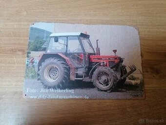 Plechová tabuľa Zetor 7245