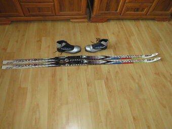 Predam bezkovy set,SALOMON,182 cm,SNS,c.43,supiny