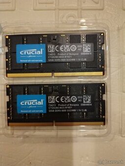 Crucial DDR5 64GB 5600MHz SODIMM CL46