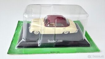 Model autá Škoda 1200 sedan 1:43