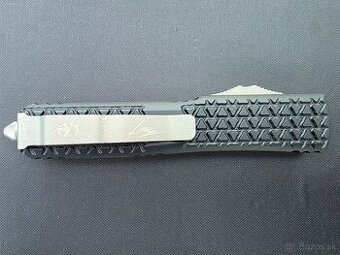 Microtech Ultratech Hellhound Tri Grip Gun Metal Hardware