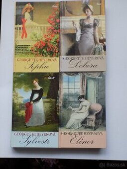 Historické romance - Heyer, Sandra Lee, Cross a iné