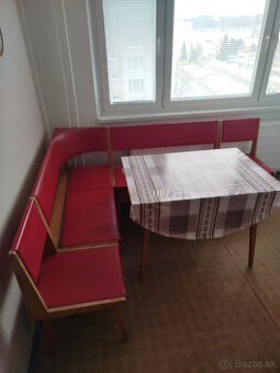 Jedálenská rohová lavica - RETRO