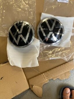 VW Golf 8 znak do masky Logo NOvY 5H0853601H