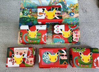 Pokemon vianočné balíčky Mix