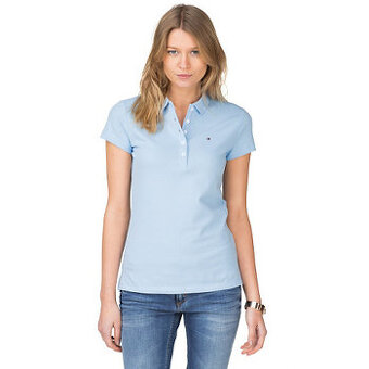 Tommy Hilfiger polo tričko mint XS