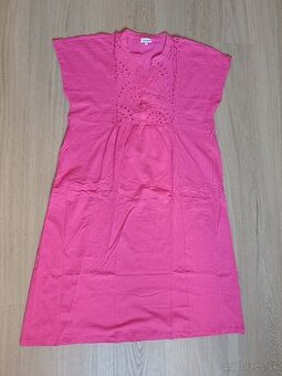 Ružové letné šaty