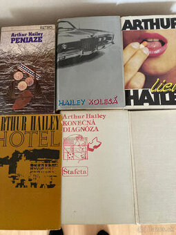 Arthur HAILEY - bestsellery - 6 ks