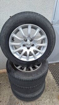 5x100 R15 alu plus pneu