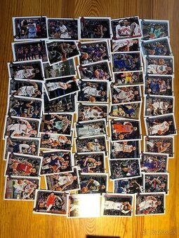 basketbalové kartičky NBA (Topps + Panini)